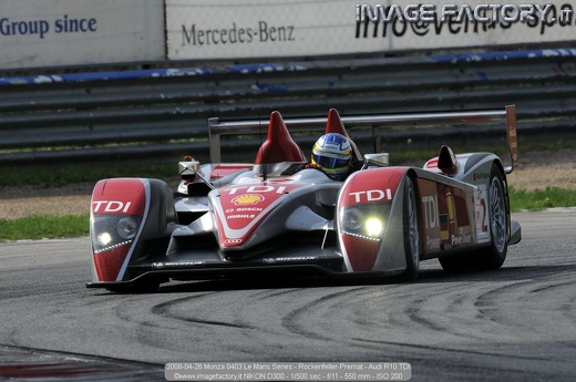 2008-04-26 Monza 0403 Le Mans Series - Rockenfeller-Premat - Audi R10 TDI